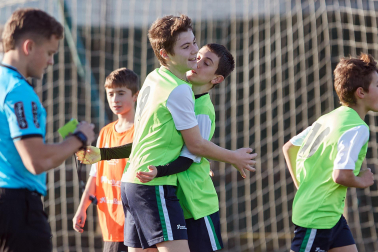 Imagen de la cuarta jornada del Torneo Interescolar./J. Caso y J.P. Urdíroz