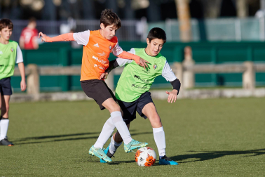 Imagen de la cuarta jornada del Torneo Interescolar./J. Caso y J.P. Urdíroz