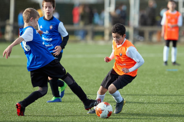 Imagen de la cuarta jornada del Torneo Interescolar./J. Caso y J.P. Urdíroz