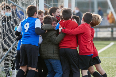 Imagen de la cuarta jornada del Torneo Interescolar./J. Caso y J.P. Urdíroz