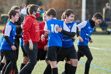 Imagen de la cuarta jornada del Torneo Interescolar./J. Caso y J.P. Urdíroz