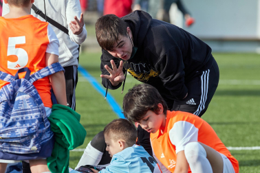 Imagen de la cuarta jornada del Torneo Interescolar./J. Caso y J.P. Urdíroz