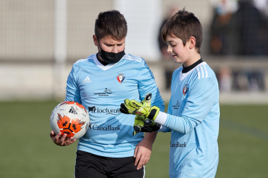 Imagen de la cuarta jornada del Torneo Interescolar./J. Caso y J.P. Urdíroz