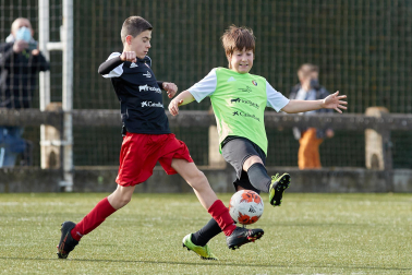 Imagen de la cuarta jornada del Torneo Interescolar./J. Caso y J.P. Urdíroz