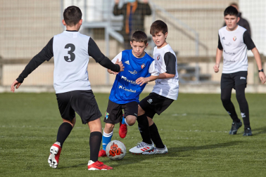 Imagen de la cuarta jornada del Torneo Interescolar./J. Caso y J.P. Urdíroz