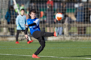 Imagen de la cuarta jornada del Torneo Interescolar./J. Caso y J.P. Urdíroz