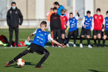 Imagen de la cuarta jornada del Torneo Interescolar./J. Caso y J.P. Urdíroz
