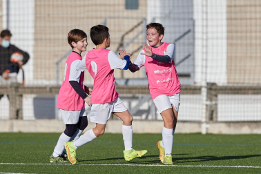 Imagen de la cuarta jornada del Torneo Interescolar./J. Caso y J.P. Urdíroz