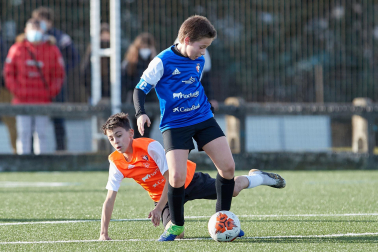 Imagen de la cuarta jornada del Torneo Interescolar./J. Caso y J.P. Urdíroz