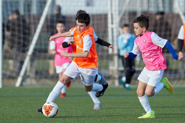 Imagen de la cuarta jornada del Torneo Interescolar./J. Caso y J.P. Urdíroz