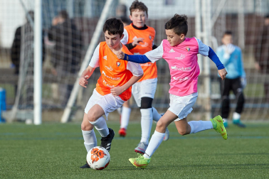 Imagen de la cuarta jornada del Torneo Interescolar./J. Caso y J.P. Urdíroz