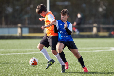 Imagen de la cuarta jornada del Torneo Interescolar./J. Caso y J.P. Urdíroz