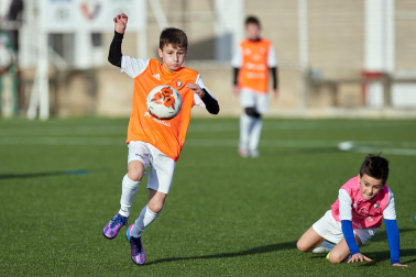 Imagen de la cuarta jornada del Torneo Interescolar./J. Caso y J.P. Urdíroz