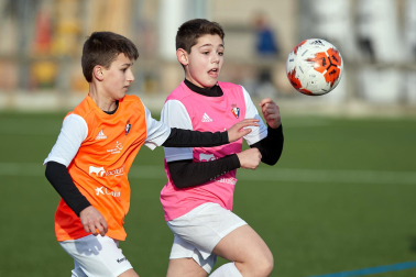 Imagen de la cuarta jornada del Torneo Interescolar./J. Caso y J.P. Urdíroz