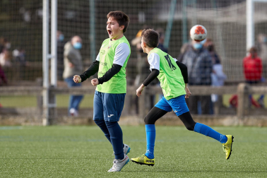 Imagen de la cuarta jornada del Torneo Interescolar./J. Caso y J.P. Urdíroz