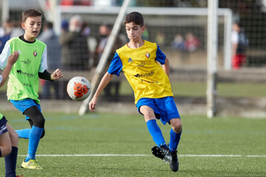 Imagen de la cuarta jornada del Torneo Interescolar./J. Caso y J.P. Urdíroz