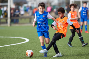 Imagen de la cuarta jornada del Torneo Interescolar./J. Caso y J.P. Urdíroz