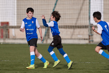 Imagen de la cuarta jornada del Torneo Interescolar./J. Caso y J.P. Urdíroz