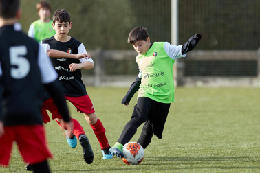 Imagen de la cuarta jornada del Torneo Interescolar./J. Caso y J.P. Urdíroz