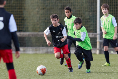 Imagen de la cuarta jornada del Torneo Interescolar./J. Caso y J.P. Urdíroz