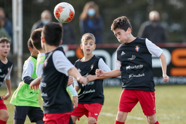 Imagen de la cuarta jornada del Torneo Interescolar./J. Caso y J.P. Urdíroz