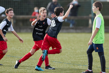 Imagen de la cuarta jornada del Torneo Interescolar./J. Caso y J.P. Urdíroz