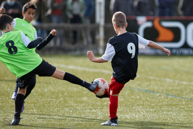 Imagen de la cuarta jornada del Torneo Interescolar./J. Caso y J.P. Urdíroz