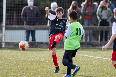 Imagen de la cuarta jornada del Torneo Interescolar./J. Caso y J.P. Urdíroz