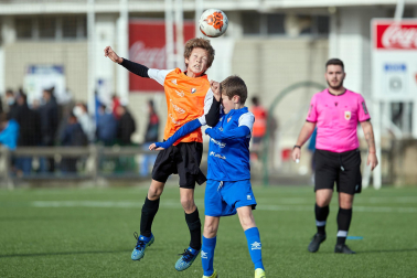 Imagen de la cuarta jornada del Torneo Interescolar./J. Caso y J.P. Urdíroz