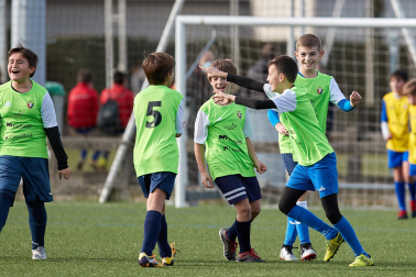 Imagen de la cuarta jornada del Torneo Interescolar./J. Caso y J.P. Urdíroz