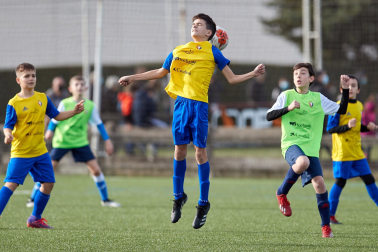 Imagen de la cuarta jornada del Torneo Interescolar./J. Caso y J.P. Urdíroz