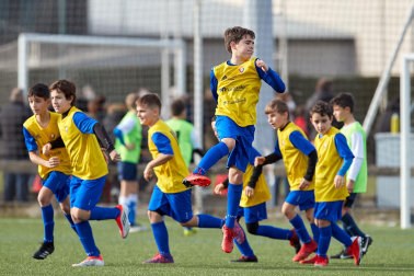 Imagen de la cuarta jornada del Torneo Interescolar./J. Caso y J.P. Urdíroz