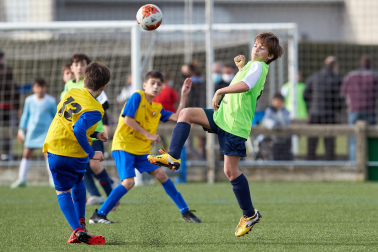 Imagen de la cuarta jornada del Torneo Interescolar./J. Caso y J.P. Urdíroz