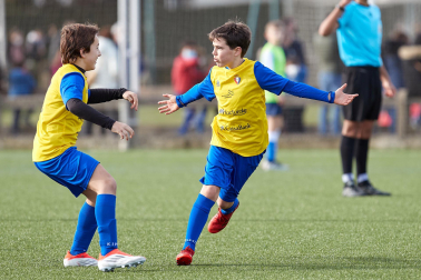 Imagen de la cuarta jornada del Torneo Interescolar./J. Caso y J.P. Urdíroz