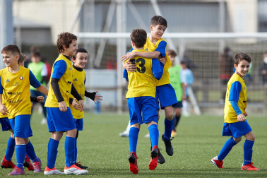 Imagen de la cuarta jornada del Torneo Interescolar./J. Caso y J.P. Urdíroz