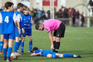 Imagen de la cuarta jornada del Torneo Interescolar./J. Caso y J.P. Urdíroz