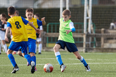 Imagen de la cuarta jornada del Torneo Interescolar./J. Caso y J.P. Urdíroz