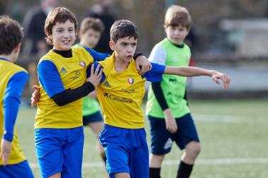 Imagen de la cuarta jornada del Torneo Interescolar./J. Caso y J.P. Urdíroz