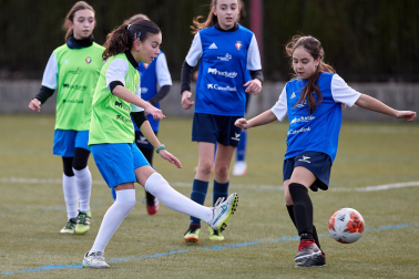 Imagen de la cuarta jornada del Torneo Interescolar./J. Caso y J.P. Urdíroz