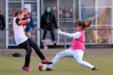 Imagen de la cuarta jornada del Torneo Interescolar./J. Caso y J.P. Urdíroz