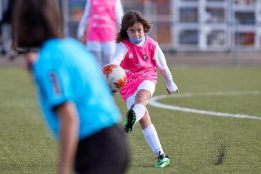Imagen de la cuarta jornada del Torneo Interescolar./J. Caso y J.P. Urdíroz