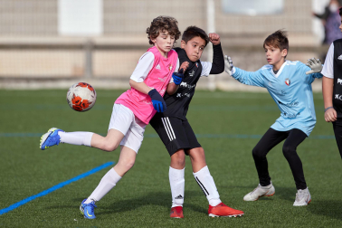 Imagen de la cuarta jornada del Torneo Interescolar./J. Caso y J.P. Urdíroz