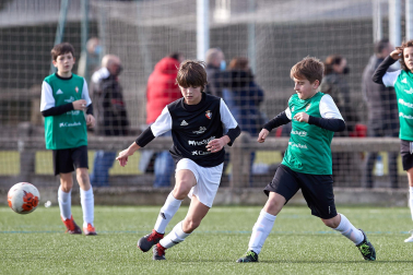 Imagen de la cuarta jornada del Torneo Interescolar./J. Caso y J.P. Urdíroz