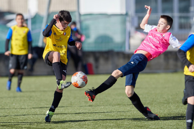 Imagen de la cuarta jornada del Torneo Interescolar./J. Caso y J.P. Urdíroz