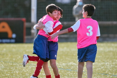 Imagen de la cuarta jornada del Torneo Interescolar./J. Caso y J.P. Urdíroz
