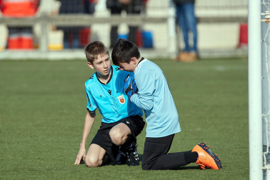 Imagen de la cuarta jornada del Torneo Interescolar./J. Caso y J.P. Urdíroz