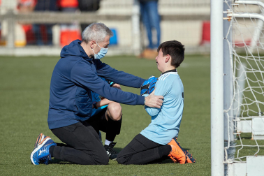 Imagen de la cuarta jornada del Torneo Interescolar./J. Caso y J.P. Urdíroz