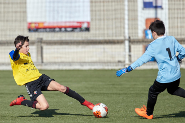 Imagen de la cuarta jornada del Torneo Interescolar./J. Caso y J.P. Urdíroz