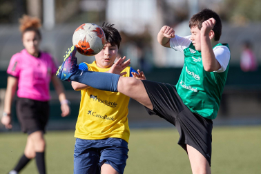Imagen de la cuarta jornada del Torneo Interescolar./J. Caso y J.P. Urdíroz