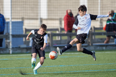 Imagen de la cuarta jornada del Torneo Interescolar./J. Caso y J.P. Urdíroz
